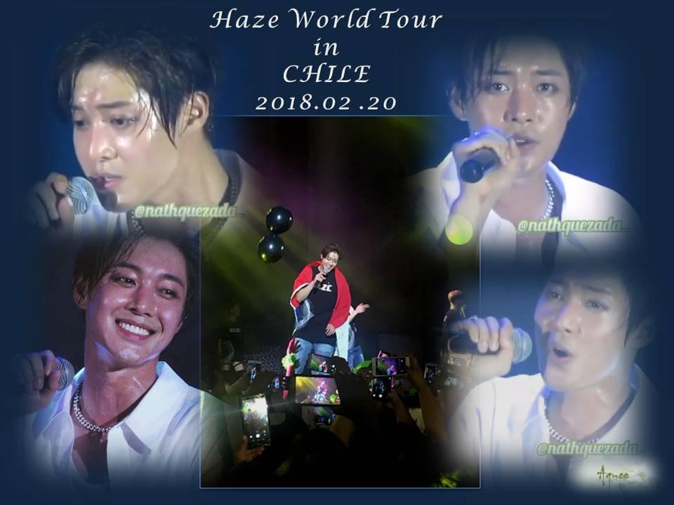 [Fanpics] Kim Hyun Joong 2018 World Tour “HAZE” in Chile [2018.02.20]