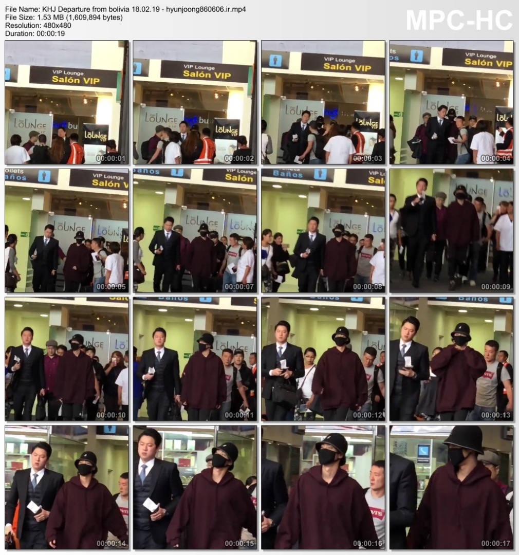 KHJ Departure from bolivia 18.02.19 - hyunjoong860606.ir