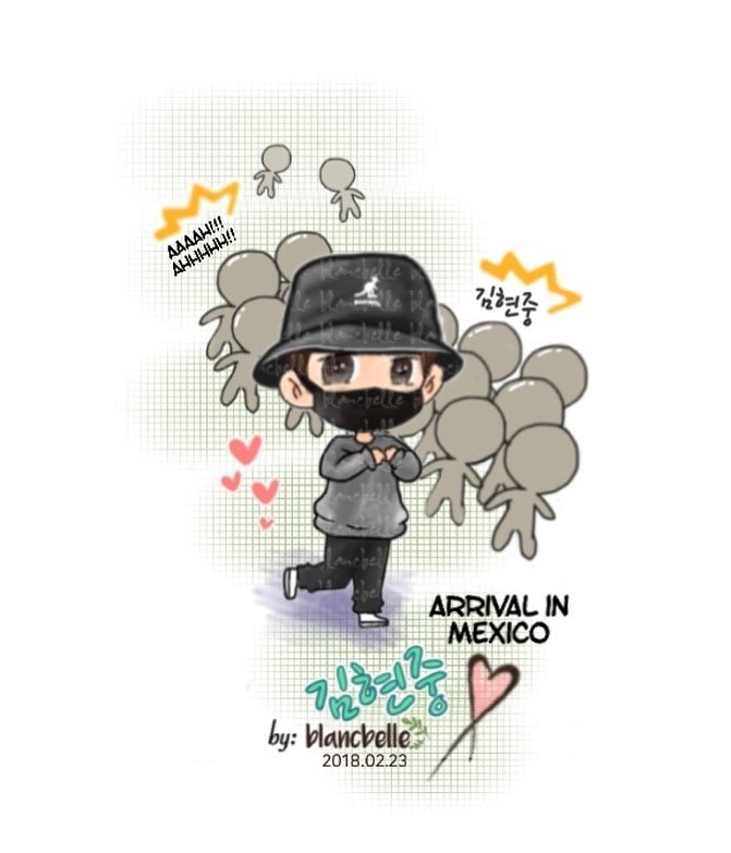 [blancbelle Fanart] Kim Hyun Joong ~ It was an amazing Haze World Tour in Latin America! [2018.02.23]