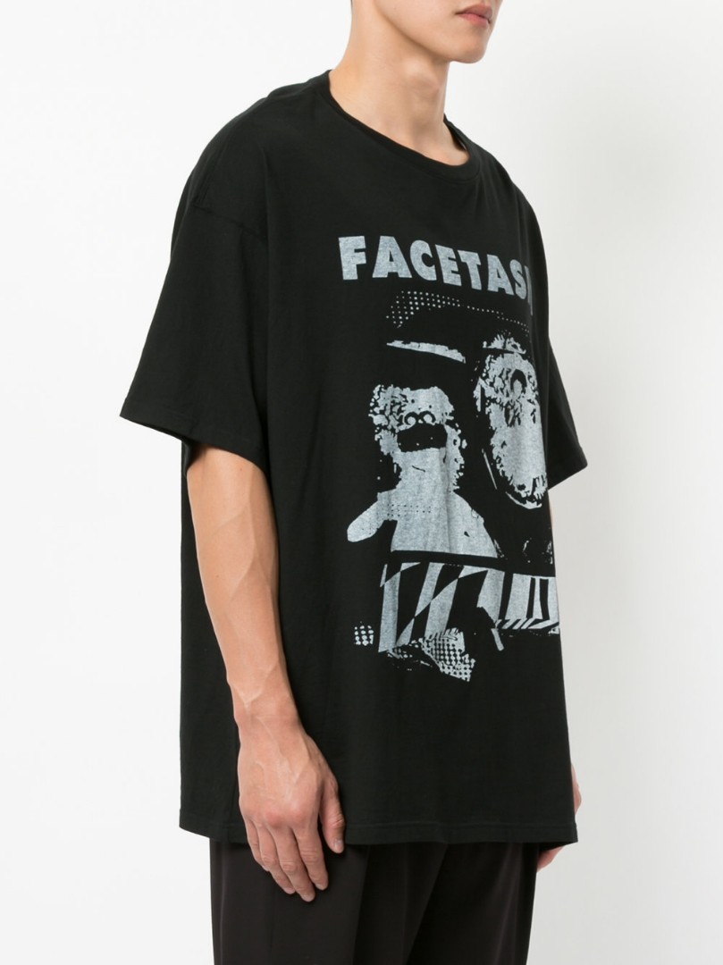 (FACETASM T-shirt Black (4