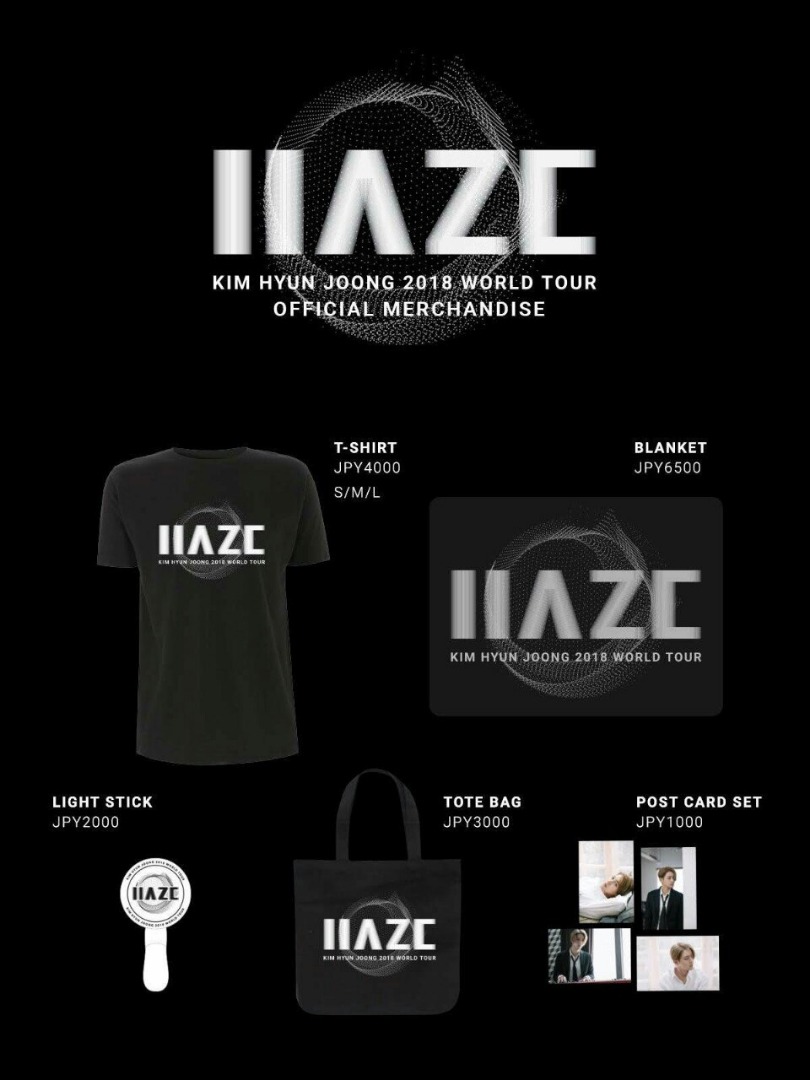 HAZE Official Merchandise 18.03.01