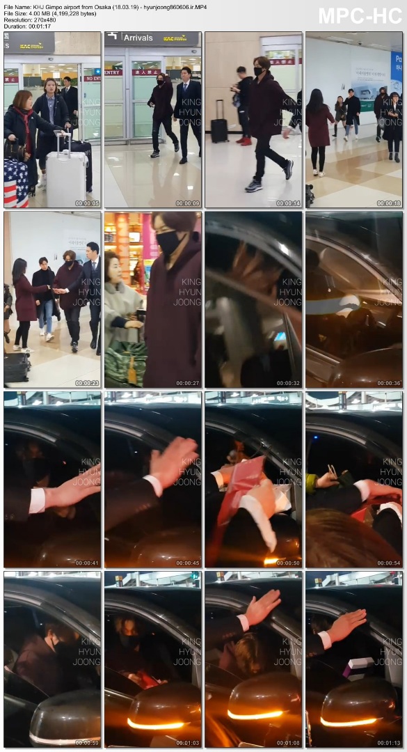 KHJ Gimpo airport from Osaka (18.03.19) - hyunjoong860606.ir