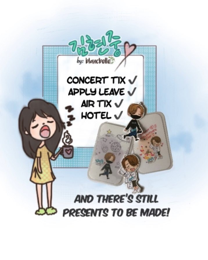 [blancbelle Fanart] Kim Hyun Joong and there still presents to be made! [2018.03.10]