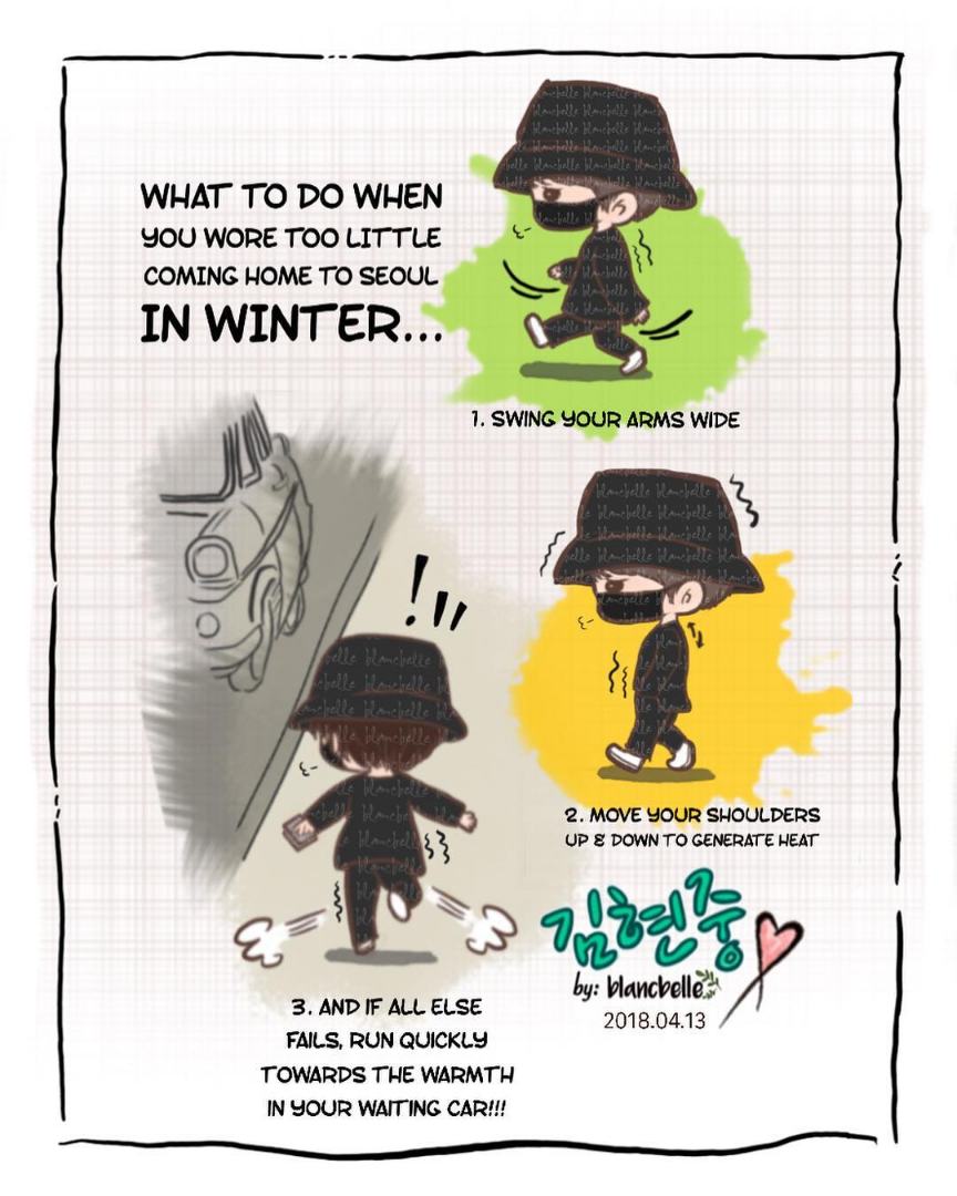 [Blancbelle Fanart] I struggled so much trying to decide which hilarious moment during Haze in BKK to doodle [2018.04.13]