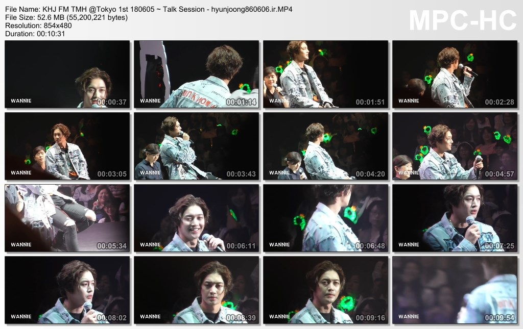 KHJ FM TMH @Tokyo 1st 180605 ~ Talk Session - hyunjoong860606.ir