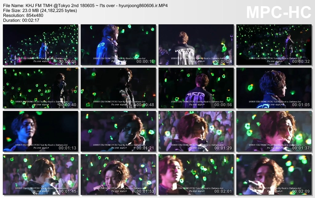 KHJ FM TMH @Tokyo 2nd 180605 ~ I'ts over - hyunjoong860606.ir