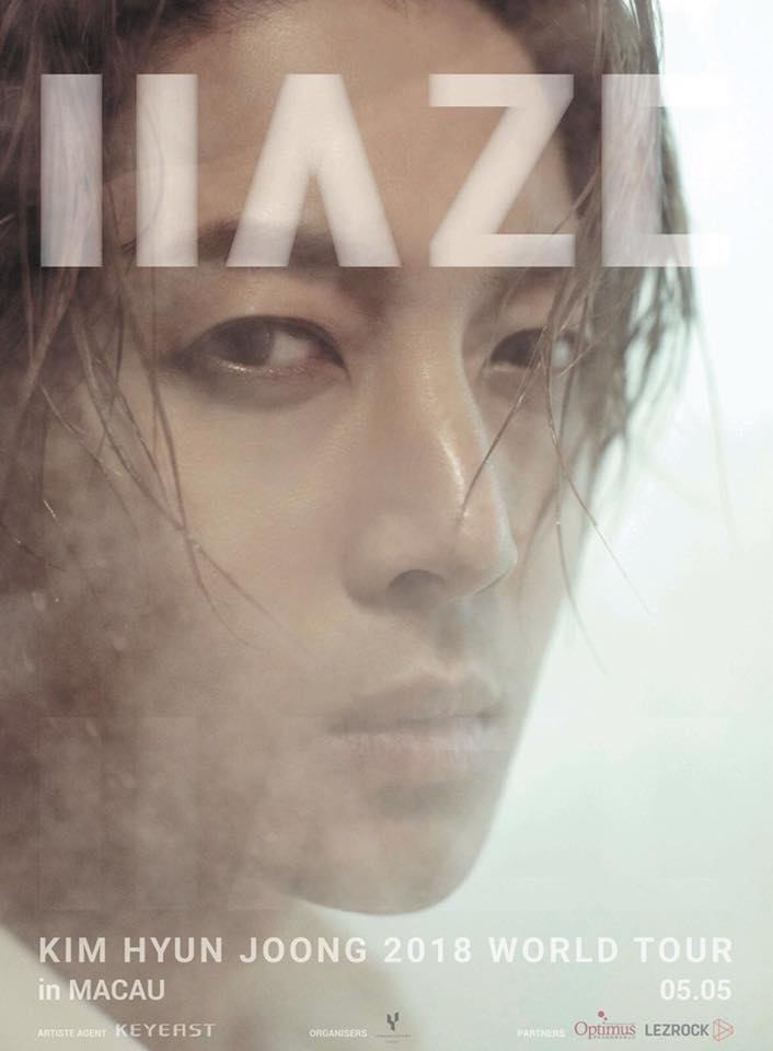 [Schedule] Kim Hyun Joong Official Site Update [2018.04.01]